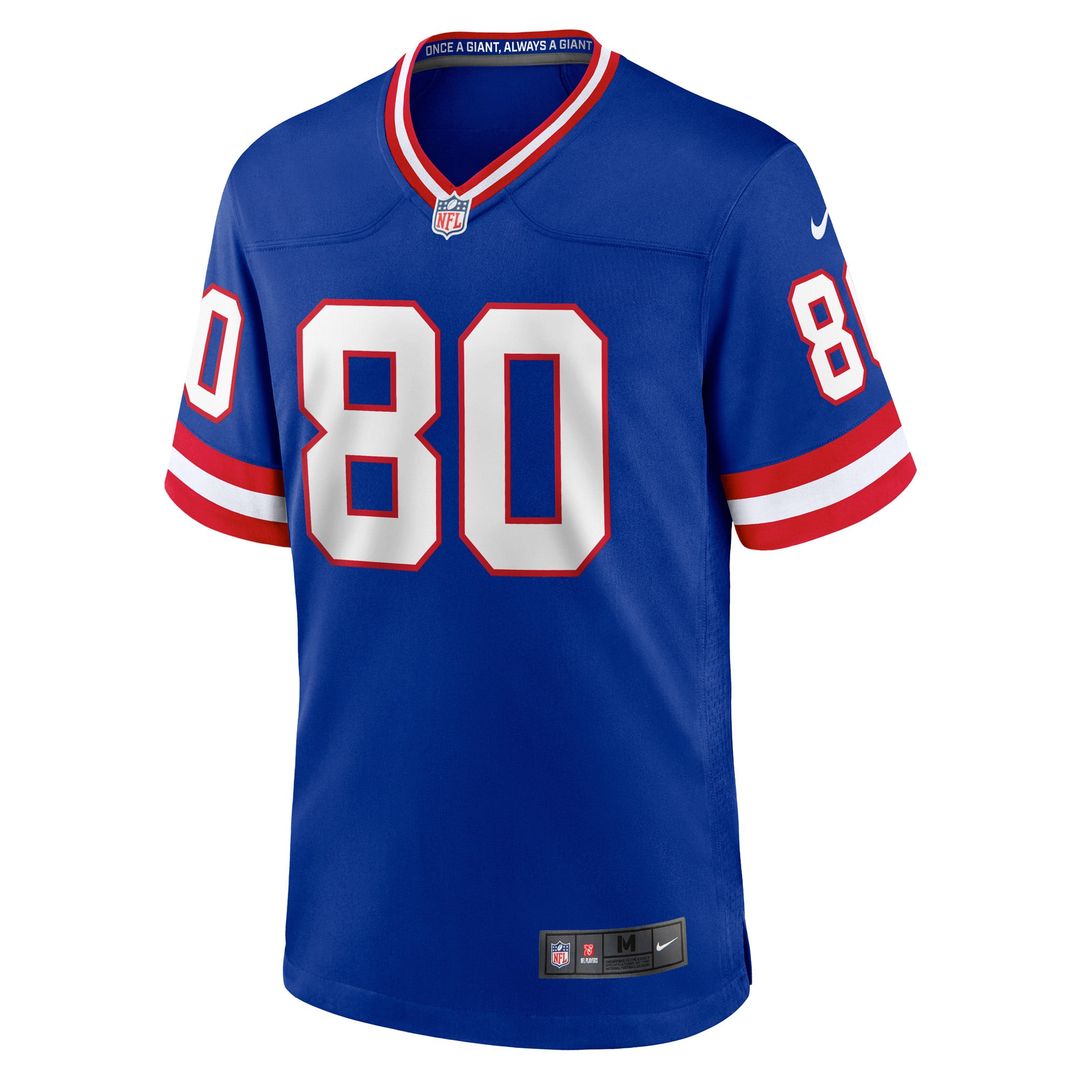 New York Giants Jeremy Shockey Nike Royal Retired Player Alternate Game Jersey product image 2, provided for visual