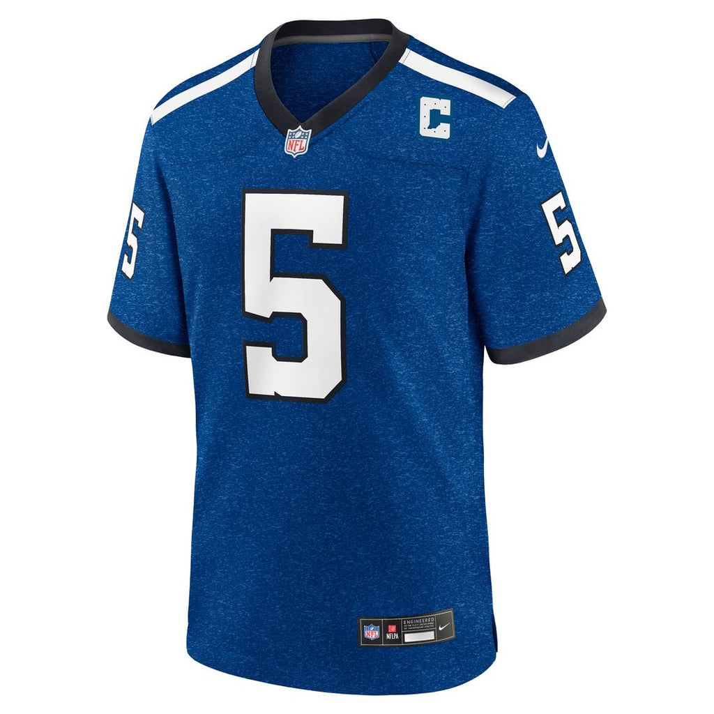 Indianapolis Colts Anthony Richardson Sr. Nike Royal Alternate Indiana Nights Game Jersey product image 5, provided for