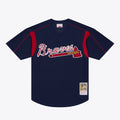 Atlanta Braves Andruw Jones Mitchell & Ness Navy Authentic Batting Practice Jersey product image 1, provided for visual