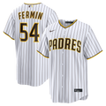 San Diego Padres Freddy Fermin Nike White Home Replica Jersey product image 1, provided for visual reference and product