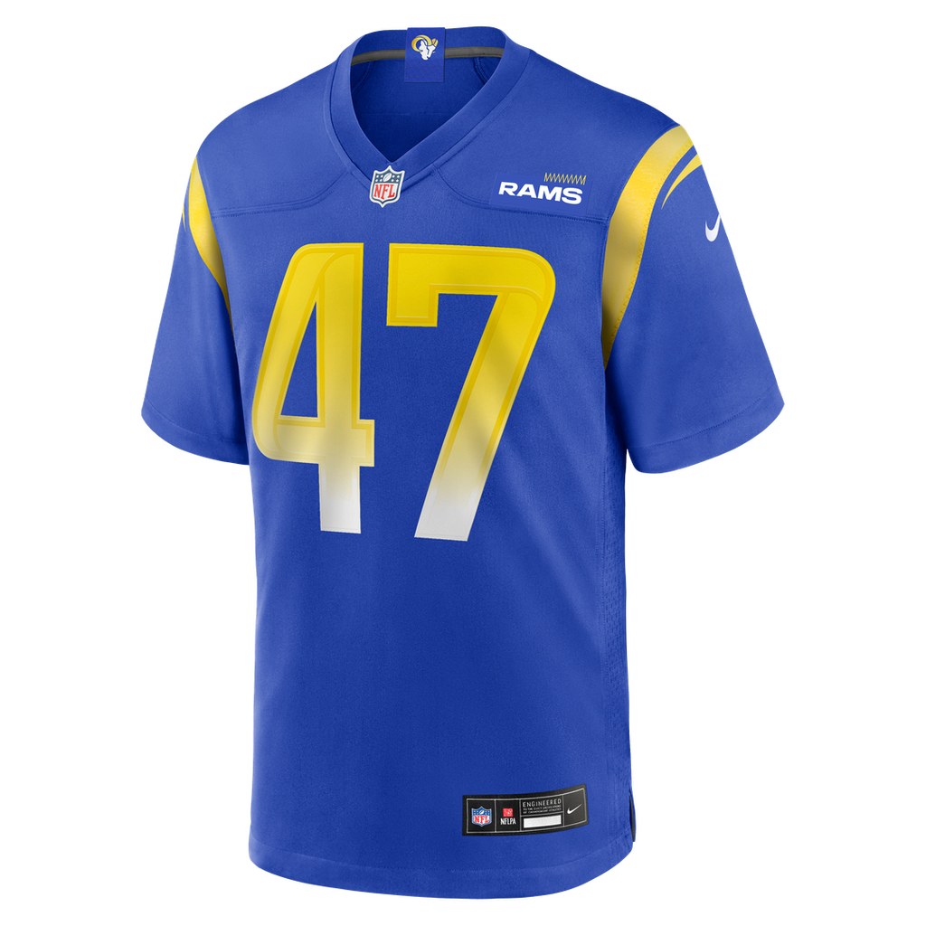 Los Angeles Rams Alex Ward Nike Royal Home Game Jersey product image 2, provided for visual reference and product detail