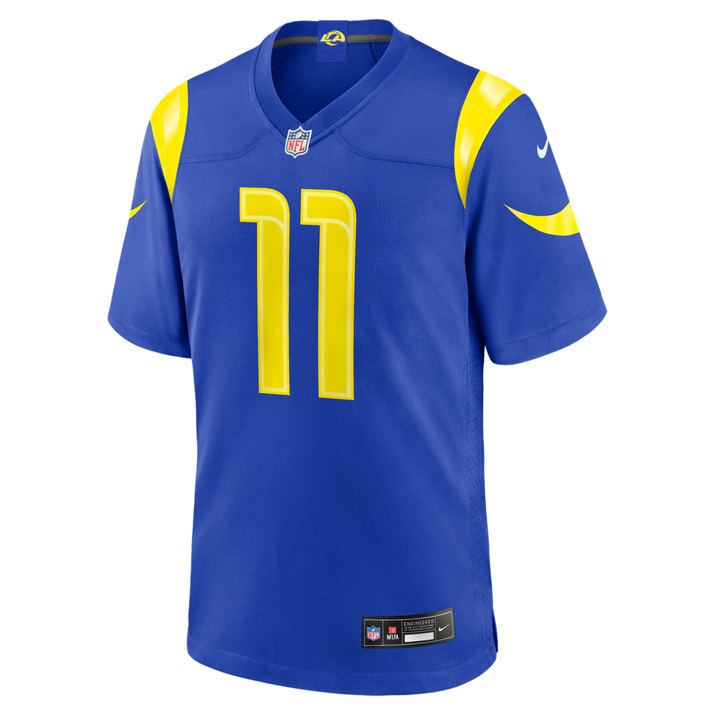 Los Angeles Rams Keir Thomas Nike Royal Team Game Jersey product image 2, provided for visual reference and product detail