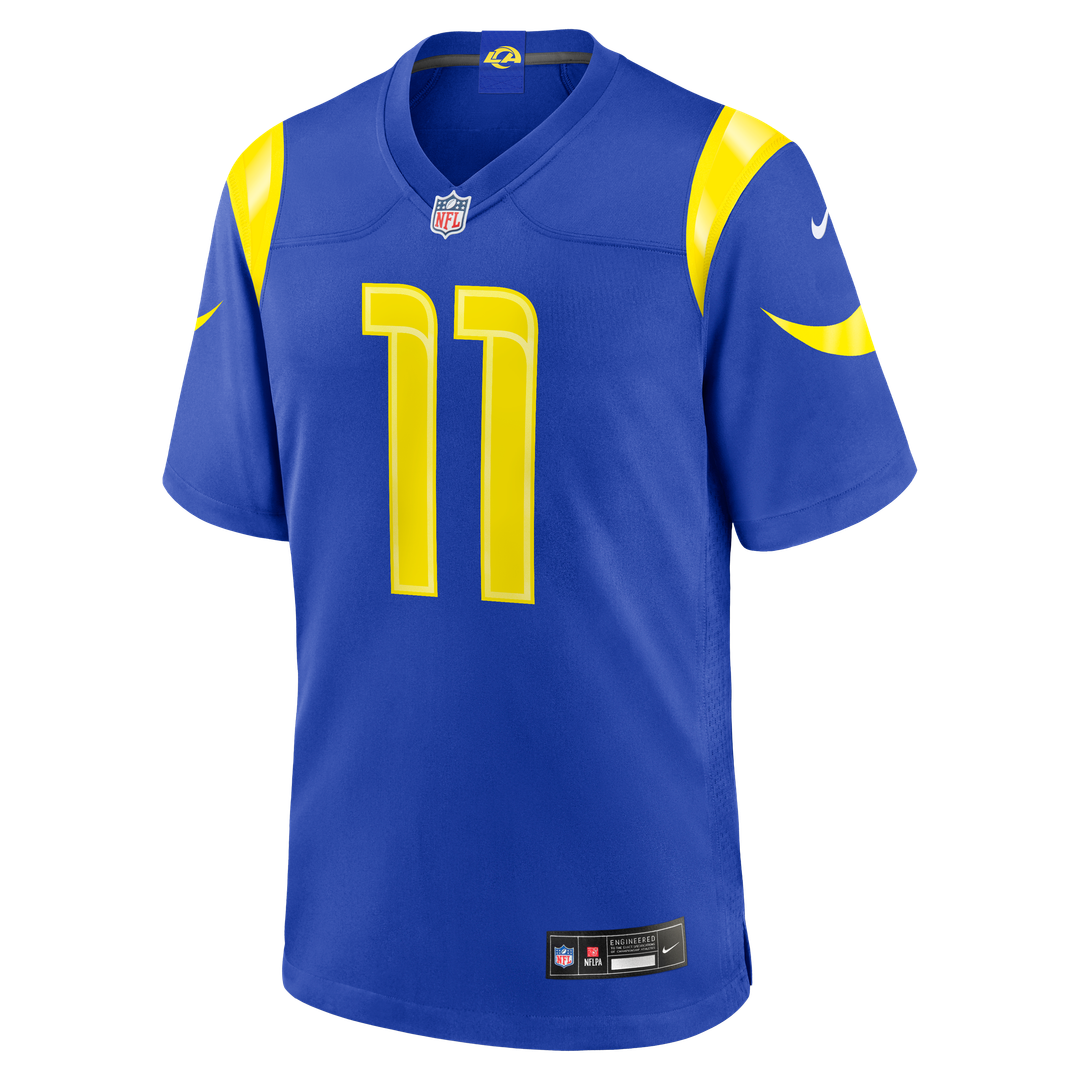 Los Angeles Rams Keir Thomas Nike Royal Team Game Jersey product image 2, provided for visual reference and product detail