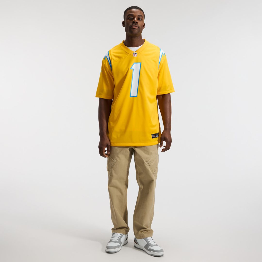 Los Angeles Chargers Quentin Johnston Nike Navy Alternate Super Chargers Game Player Jersey product image 18, provided for