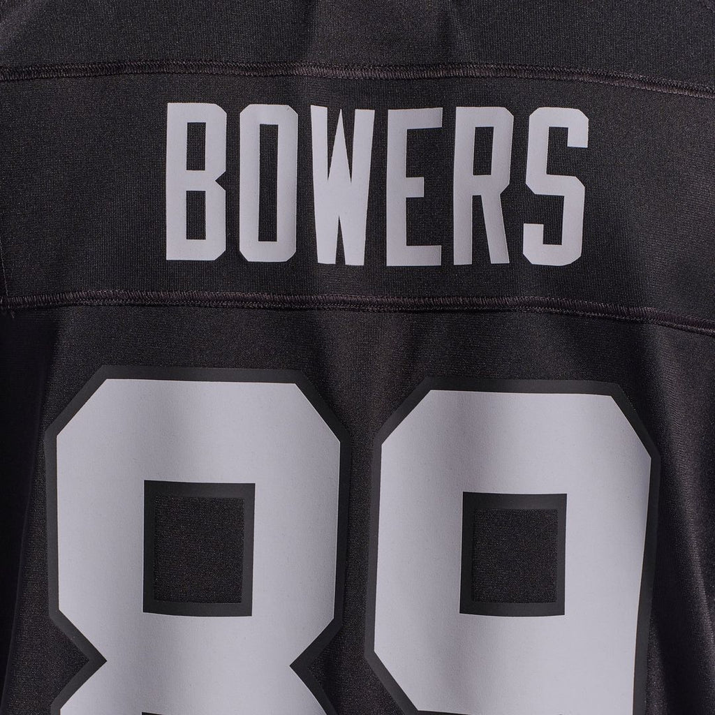 Las Vegas Raiders Brock Bowers Nike White Game Jersey product image 18, provided for visual reference and product detail
