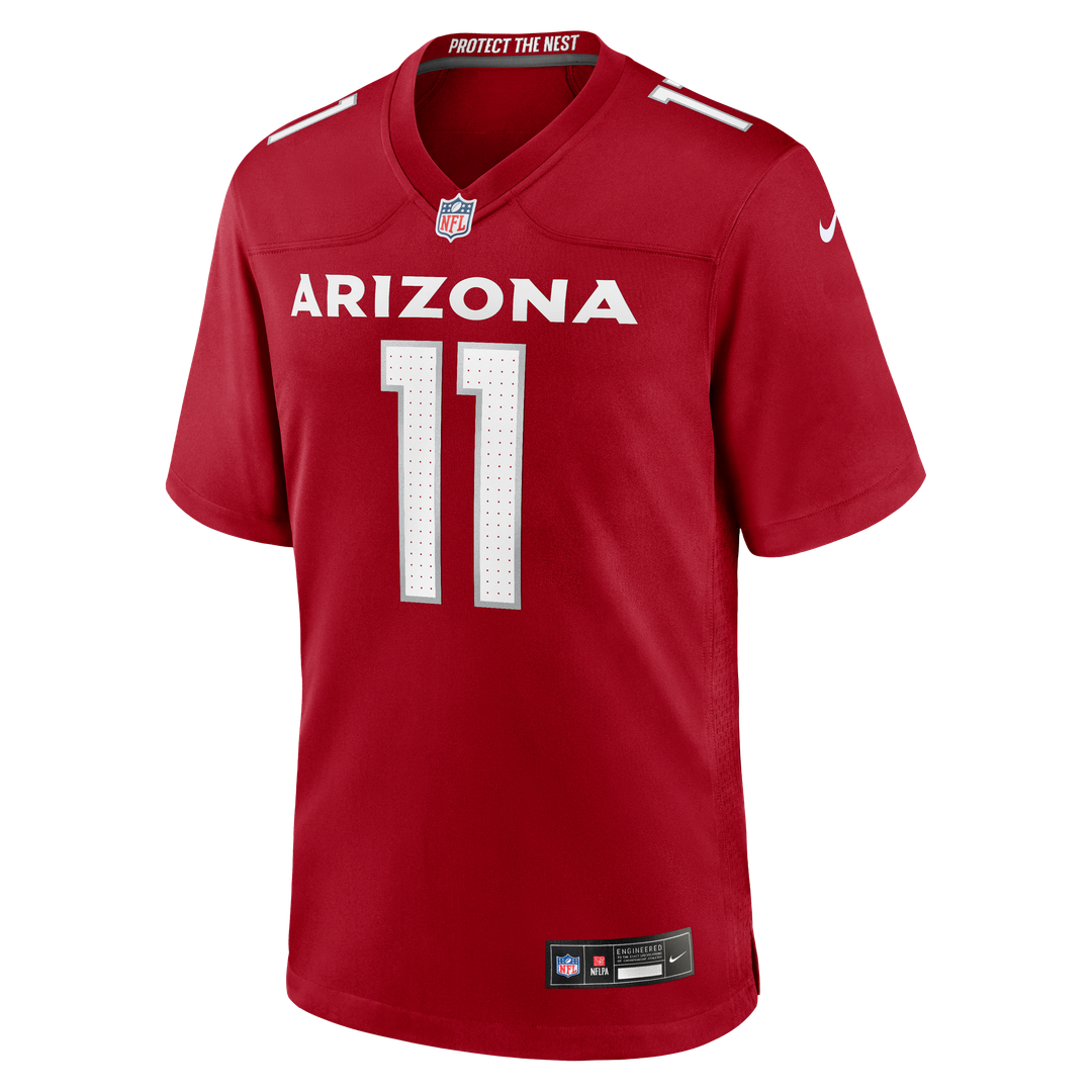 Arizona Cardinals Larry Fitzgerald Nike Cardinal Team Retired Game Jersey product image 2, provided for visual reference and