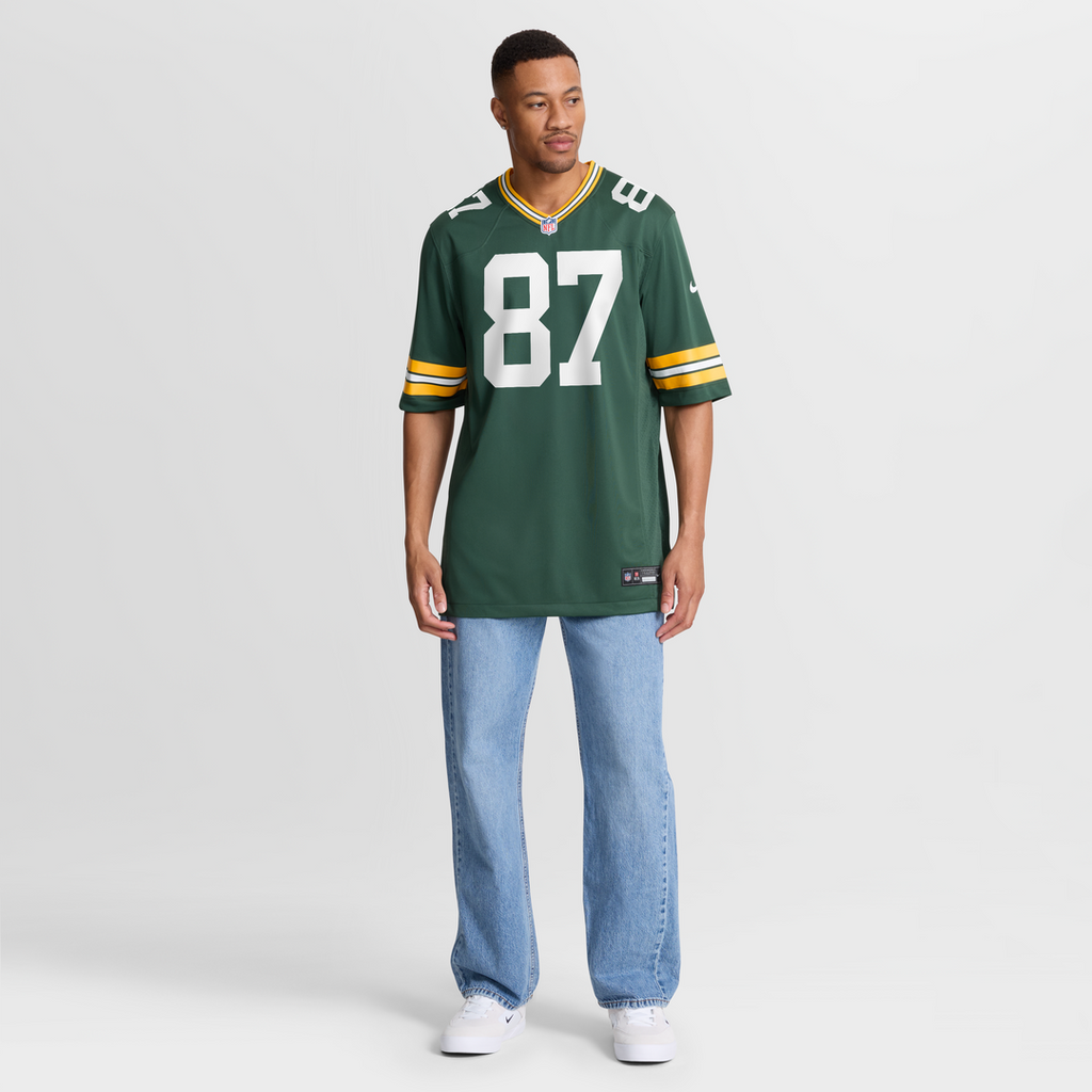 Green Bay Packers Willie Davis Nike Green Game Retired Player Jersey product image 7, provided for visual reference and