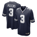 Dallas Cowboys George Pickens Nike Navy Game Jersey product image 1, provided for visual reference and product detail review