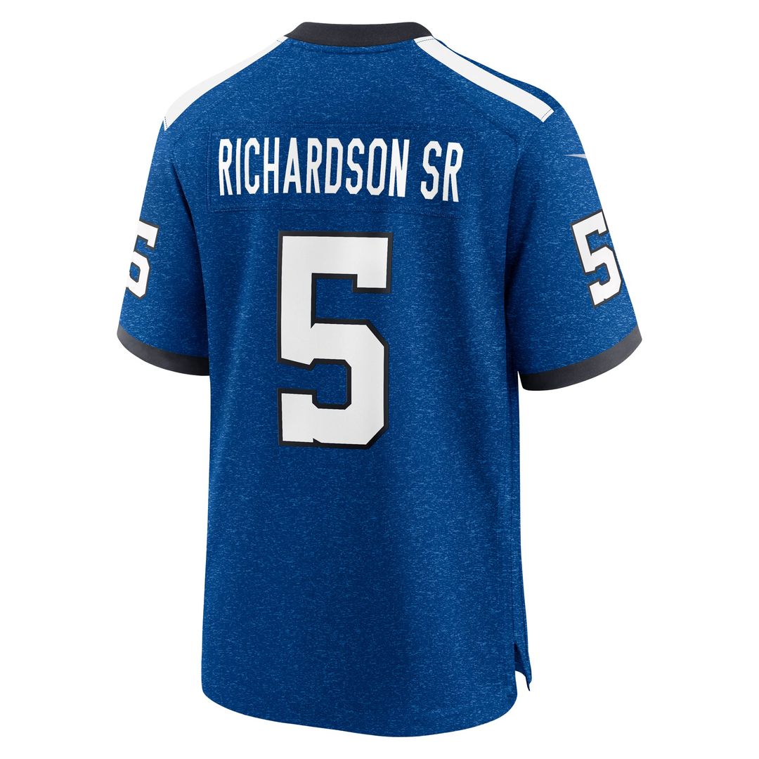 Indianapolis Colts Anthony Richardson Sr. Nike Royal Alternate Indiana Nights Game Jersey product image 6, provided for