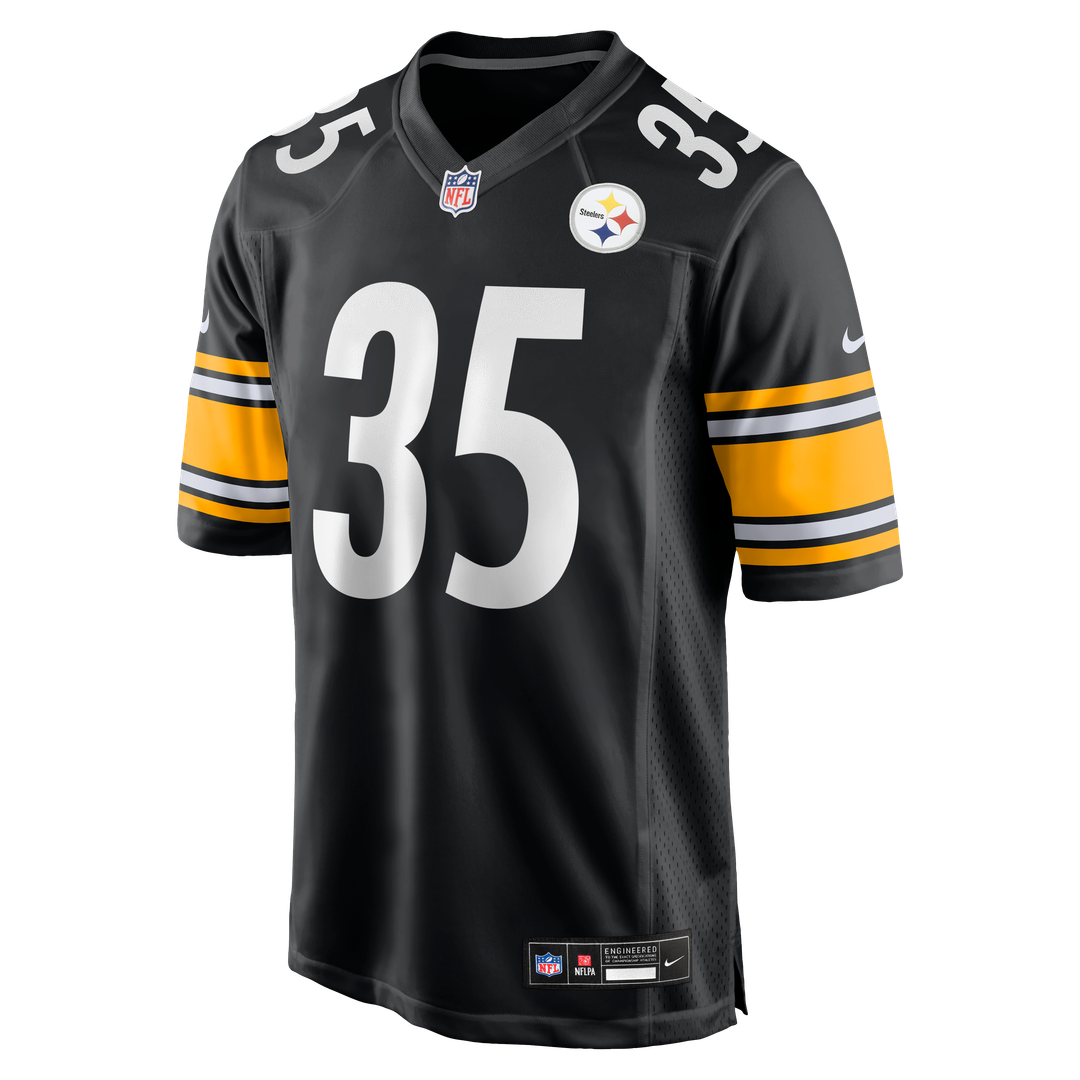 Pittsburgh Steelers Jamel Dean Nike Black Team Game Jersey product image 2, provided for visual reference and product detail