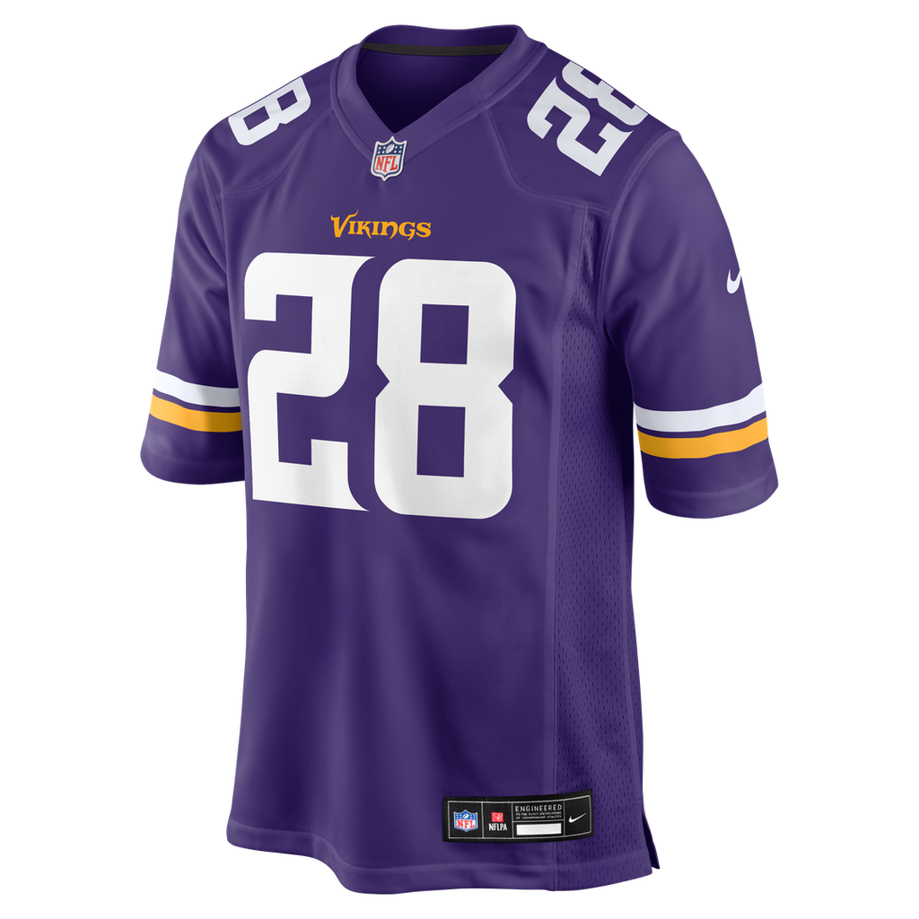 Minnesota Vikings Adrian Peterson Nike Purple Team Retired Game Jersey product image 4, provided for visual reference and