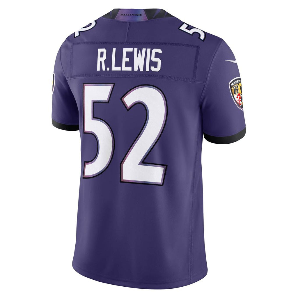 Baltimore Ravens Ray Lewis Nike Black Alternate Vapor F.U.S.E. Stitched Retired Player Limited Jersey product image 9,