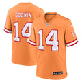 Tampa Bay Buccaneers Chris Godwin Nike Orange Throwback Game Jersey product image 1, provided for visual reference and