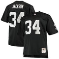 Las Vegas Raiders Bo Jackson Mitchell & Ness Black Big & Tall 1988 Retired Player Replica Jersey product image 1, provided
