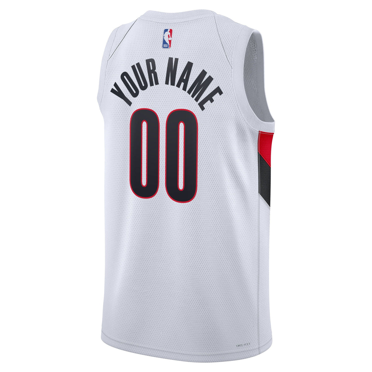 Portland Trail Blazers Nike Replica Association Swingman Jersey - Unisex product image 4, provided for visual reference and