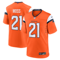 Denver Broncos Riley Moss Nike Orange Team Game Jersey product image 1, provided for visual reference and product detail