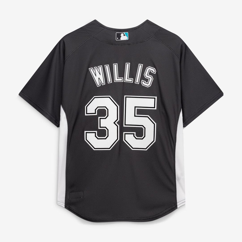 Florida Marlins Dontrelle Willis Mitchell & Ness Black Authentic Batting Practice Jersey product image 3, provided for