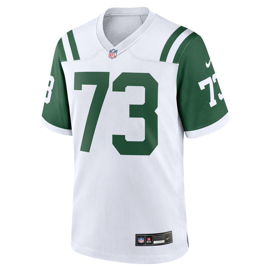 New York Jets Joe Klecko Nike White Retired Player Alternate Game Jersey product image 2, provided for visual reference and
