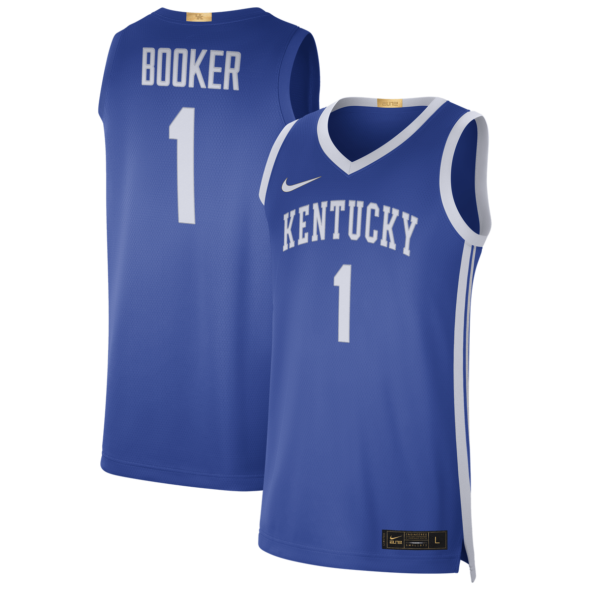 NCAA Kentucky College Basketball Jersey - Devin Booker product image 2, provided for visual reference and product detail