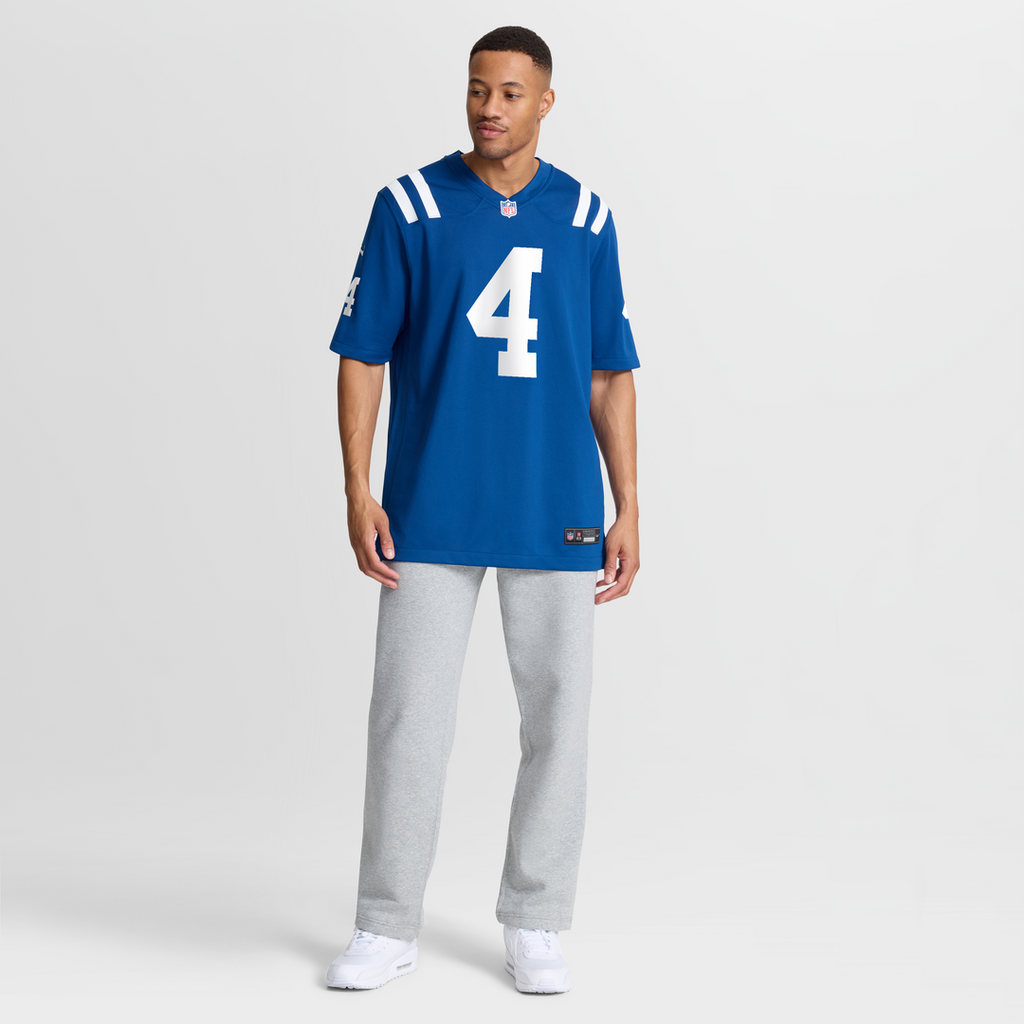 Indianapolis Colts Adam Vinatieri Nike Royal Team Retired Game Jersey product image 2, provided for visual reference and