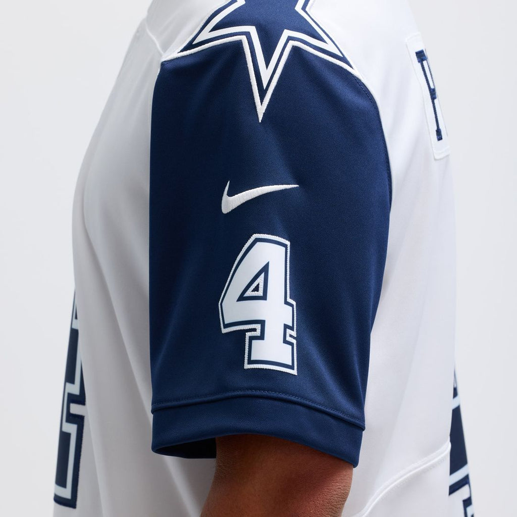 Dallas Cowboys Dak Prescott Nike Navy Vapor Limited Player Jersey product image 16, provided for visual reference and