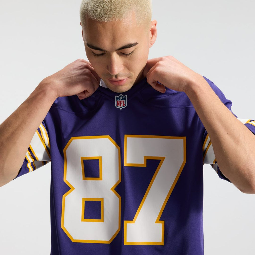 Minnesota Vikings T.J. Hockenson Nike Purple Classic Player Game Jersey product image 10, provided for visual reference and