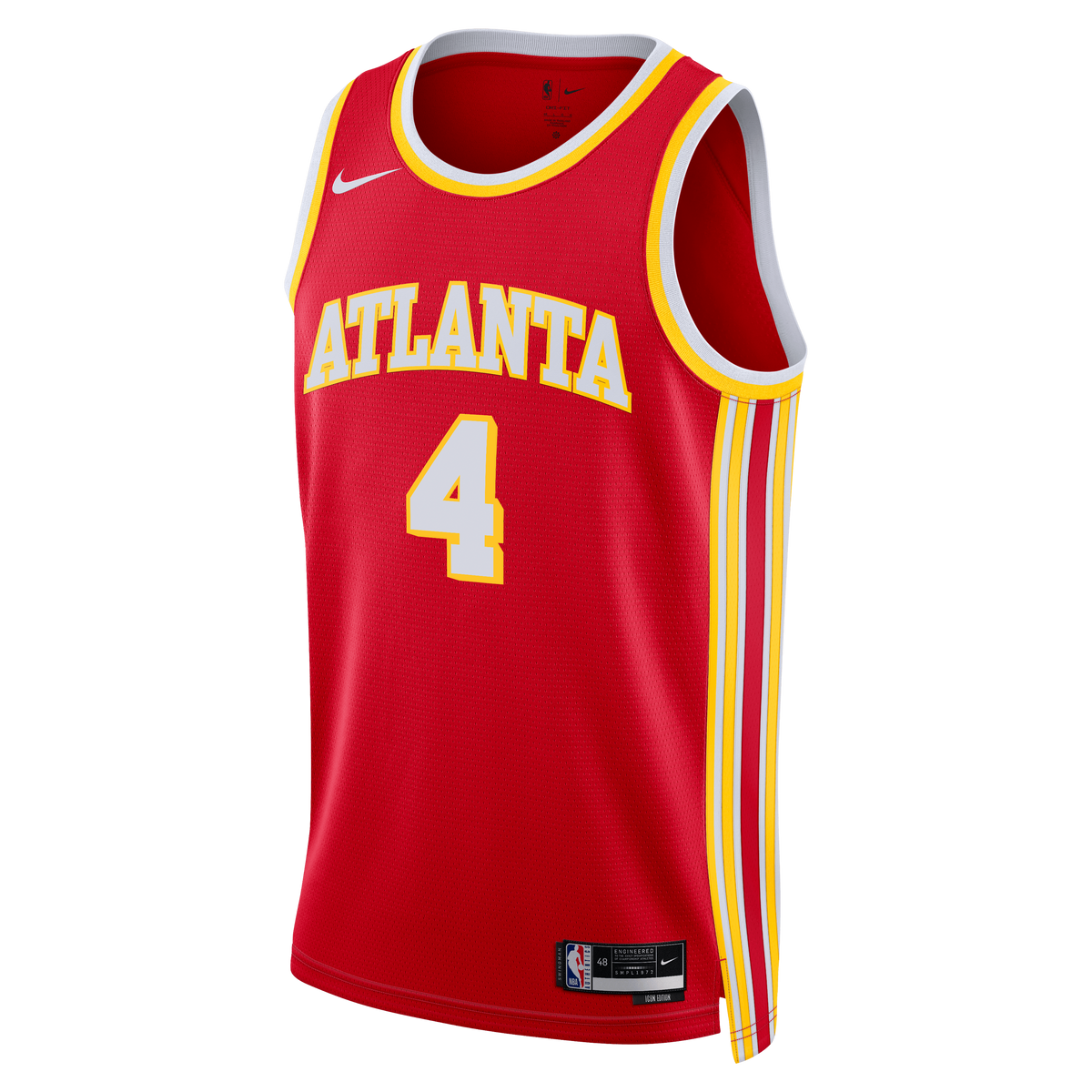 Atlanta Hawks Nike Icon Swingman Jersey - Red - Kingston product image 3