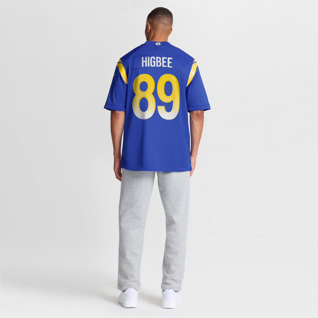 Los Angeles Rams Tyler Higbee Nike Royal Game Player Jersey product image 8, provided for visual reference and product