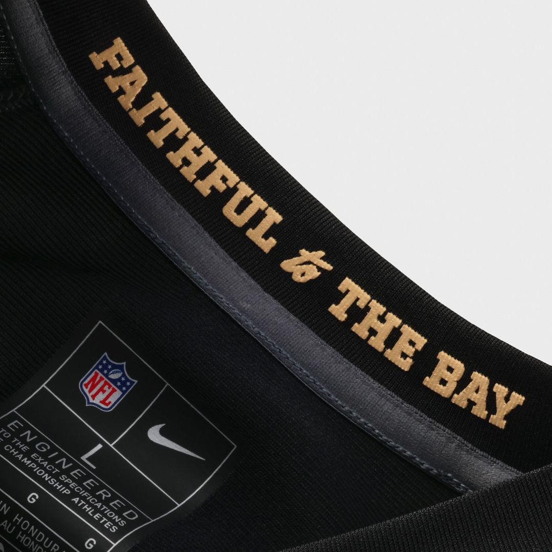 San Francisco 49ers George Kittle Nike Black Rivalries Collection Game Jersey product image 11, provided for visual