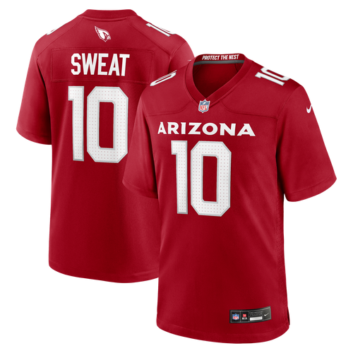 Arizona Cardinals Josh Sweat Nike Cardinal Game Player Jersey product image 1, provided for visual reference and product