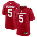 Arizona Cardinals Baron Browning Nike Cardinal Team Game Jersey product image 1, provided for visual reference and product