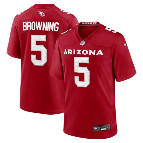 Arizona Cardinals Baron Browning Nike Cardinal Team Game Jersey product image 1, provided for visual reference and product