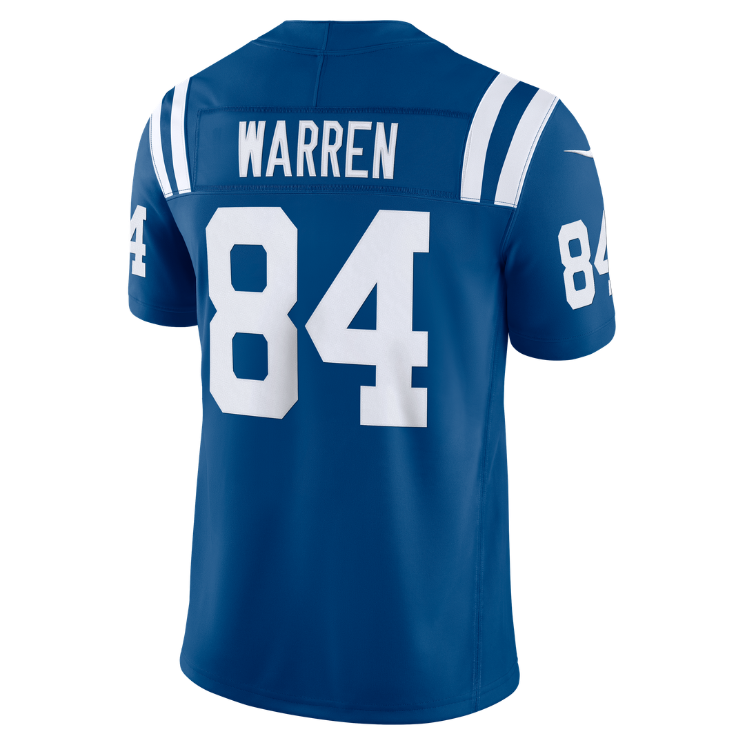 Indianapolis Colts Tyler Warren Nike White Vapor F.U.S.E. Stitched Limited Jersey product image 13, provided for visual