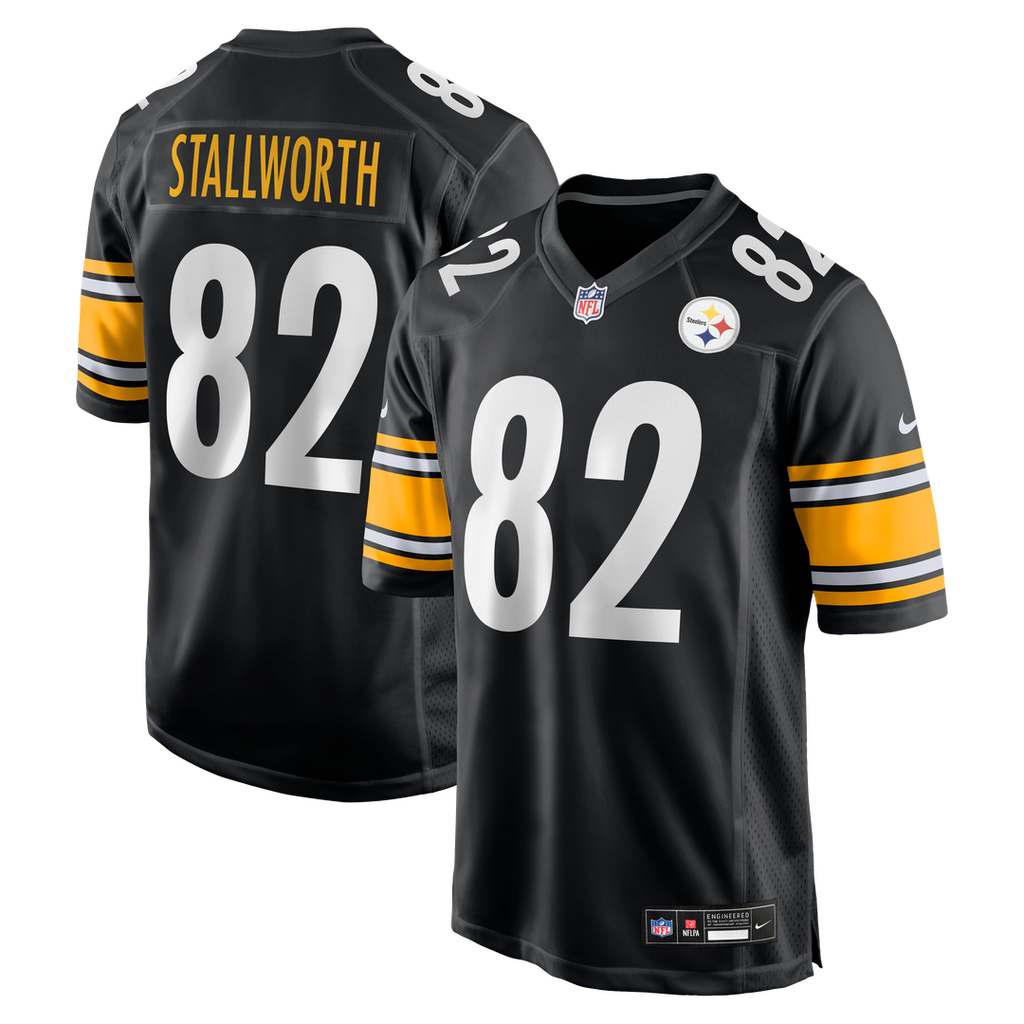 Pittsburgh Steelers John Stallworth Nike Black Retired Player Jersey product image 1, provided for visual reference and