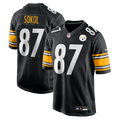 Pittsburgh Steelers Matt Sokol Nike Black Team Game Jersey product image 1, provided for visual reference and product detail