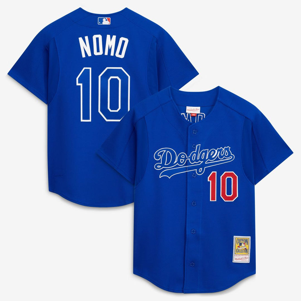 Los Angeles Dodgers Hideo Nomo Mitchell & Ness Royal Cooperstown Collection 2004 Batting Practice Jersey product image 1,
