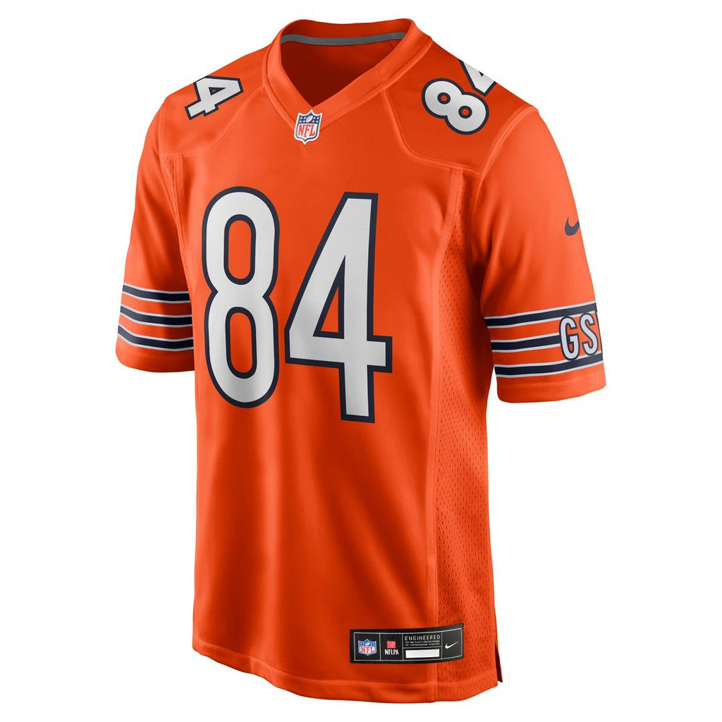 Chicago Bears Colston Loveland Nike Orange Alternate Game Player Jersey product image 5, provided for visual reference and