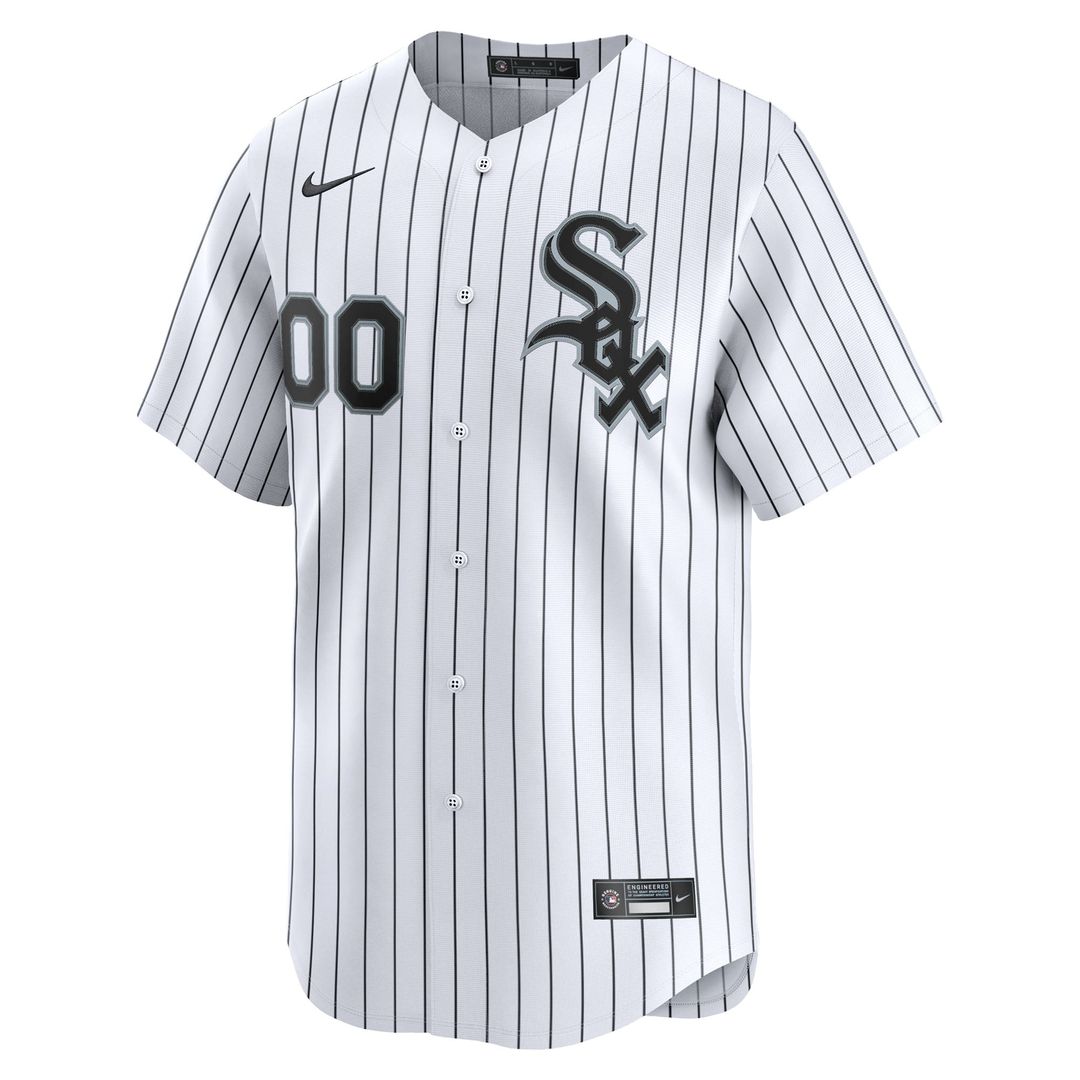 Chicago White Sox Nike White Home Limited Pick-A-Player Retired Roster Jersey product image 2, provided for visual reference