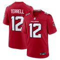 Atlanta Falcons Avieon Terrell Nike Red Game Jersey product image 1, provided for visual reference and product detail review