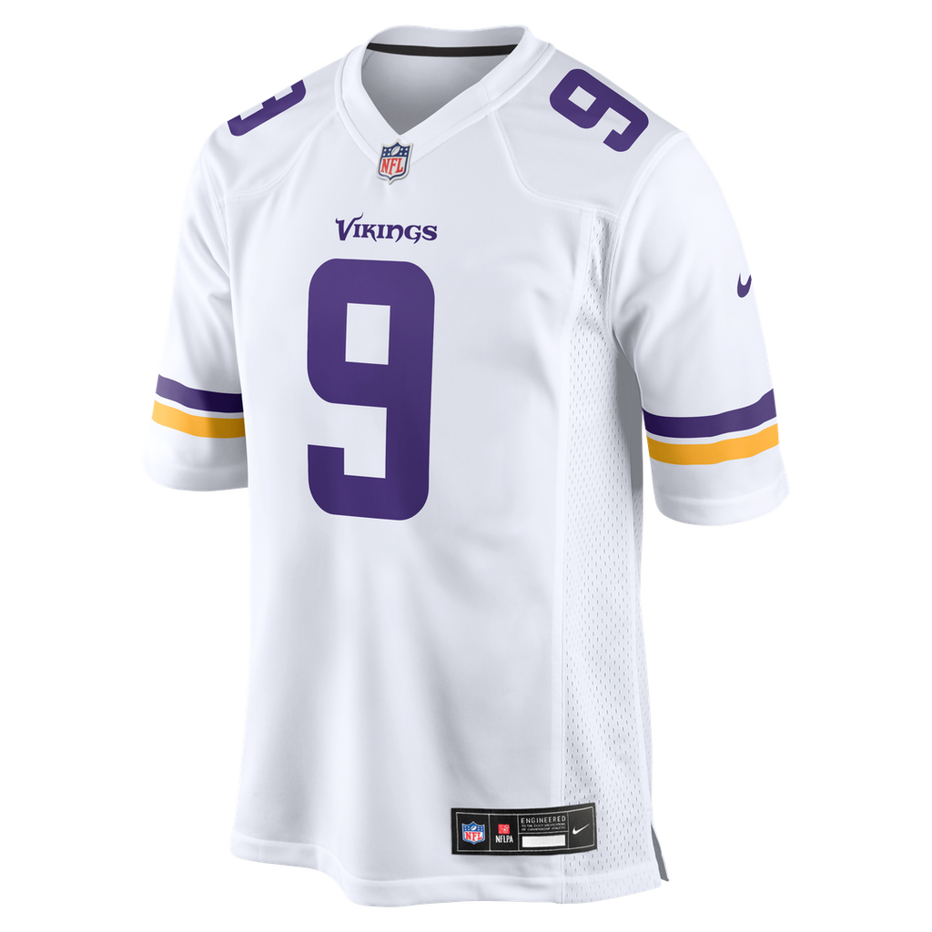 Minnesota Vikings J.J. McCarthy Nike White Game Jersey product image 19, provided for visual reference and product detail
