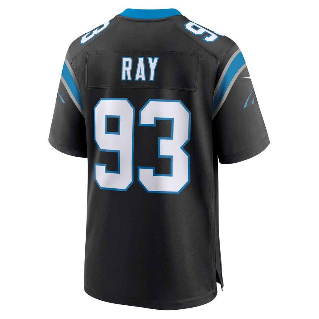 Carolina Panthers LaBryan Ray Nike Black Team Game Jersey product image 3, provided for visual reference and product detail