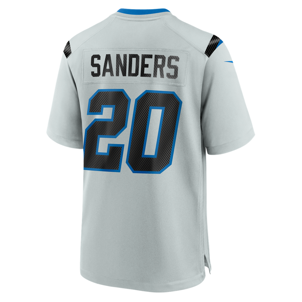 Detroit Lions Barry Sanders Nike Silver 2026 Rivalries Collection Game Jersey product image 7, provided for visual reference