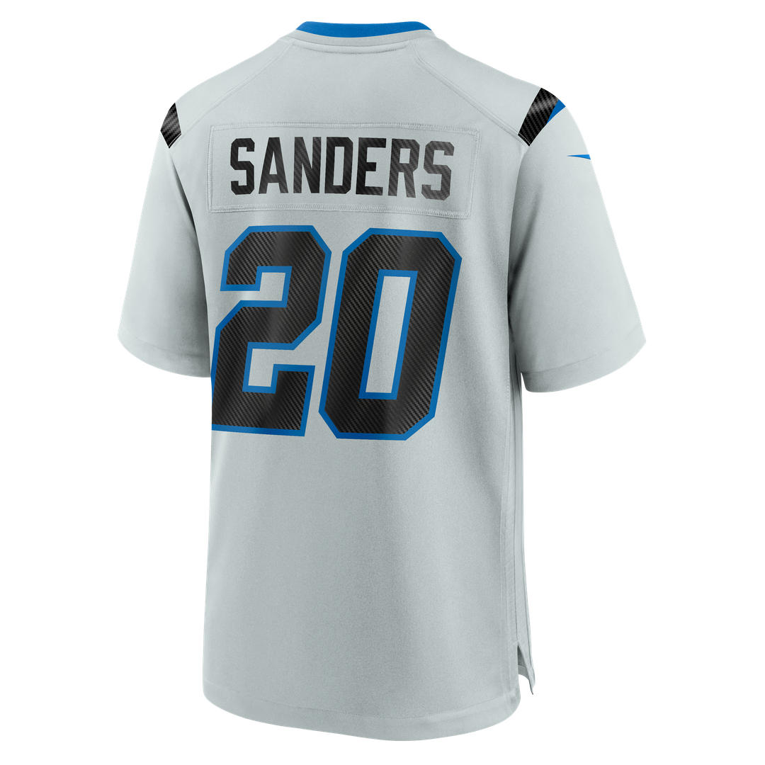Detroit Lions Barry Sanders Nike Silver 2026 Rivalries Collection Game Jersey product image 7, provided for visual reference