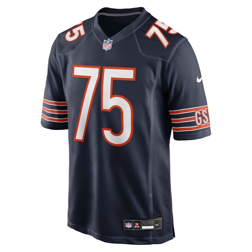 Chicago Bears Ozzy Trapilo Nike Navy Team Game Jersey product image 2, provided for visual reference and product detail