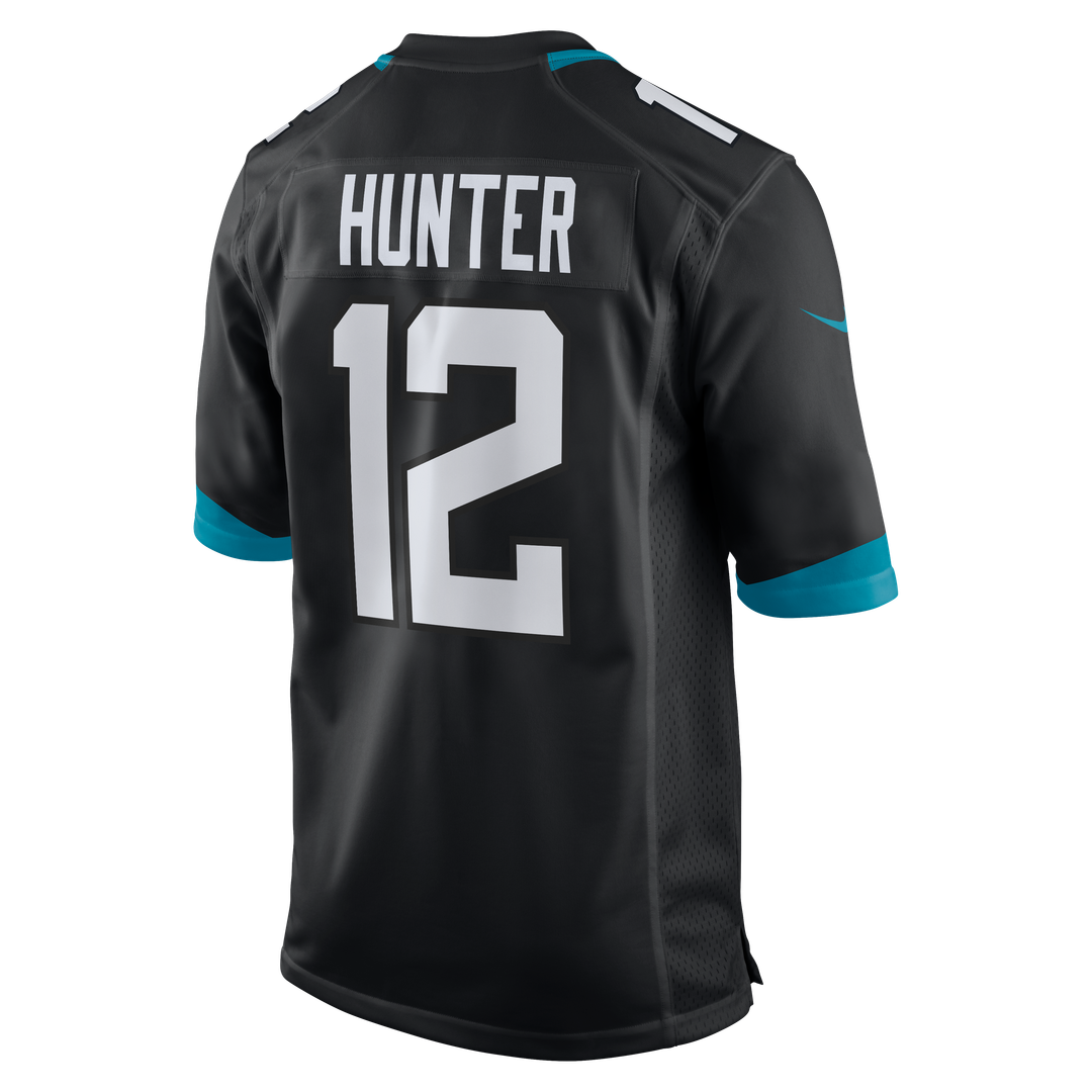 Jacksonville Jaguars Travis Hunter Nike Black Alternate Game Jersey product image 7, provided for visual reference and
