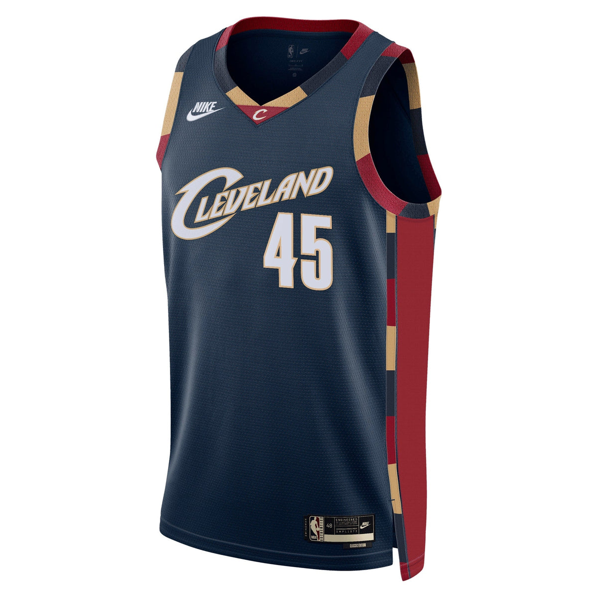 Cleveland Cavaliers Nike Classic Edition Jersey - Navy - Donovan Mitchell - Unisex product image 3, provided for visual