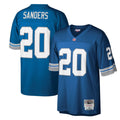 Detroit Lions Barry Sanders Mitchell & Ness Blue Legacy Replica Jersey product image 1, provided for visual reference and