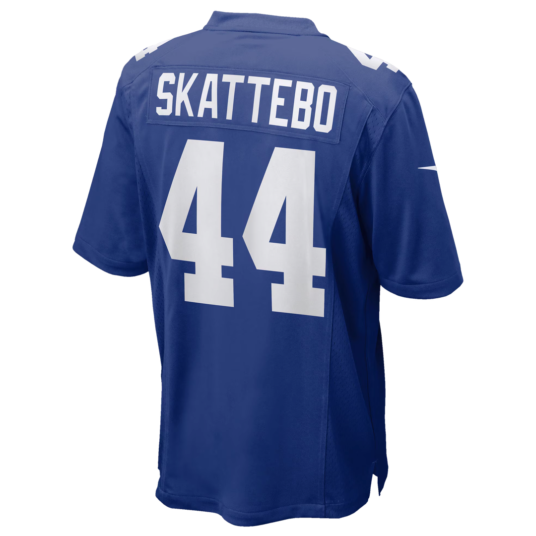 New York Giants Cam Skattebo Nike Red Alternate Century Red Game Jersey product image 15, provided for visual reference and