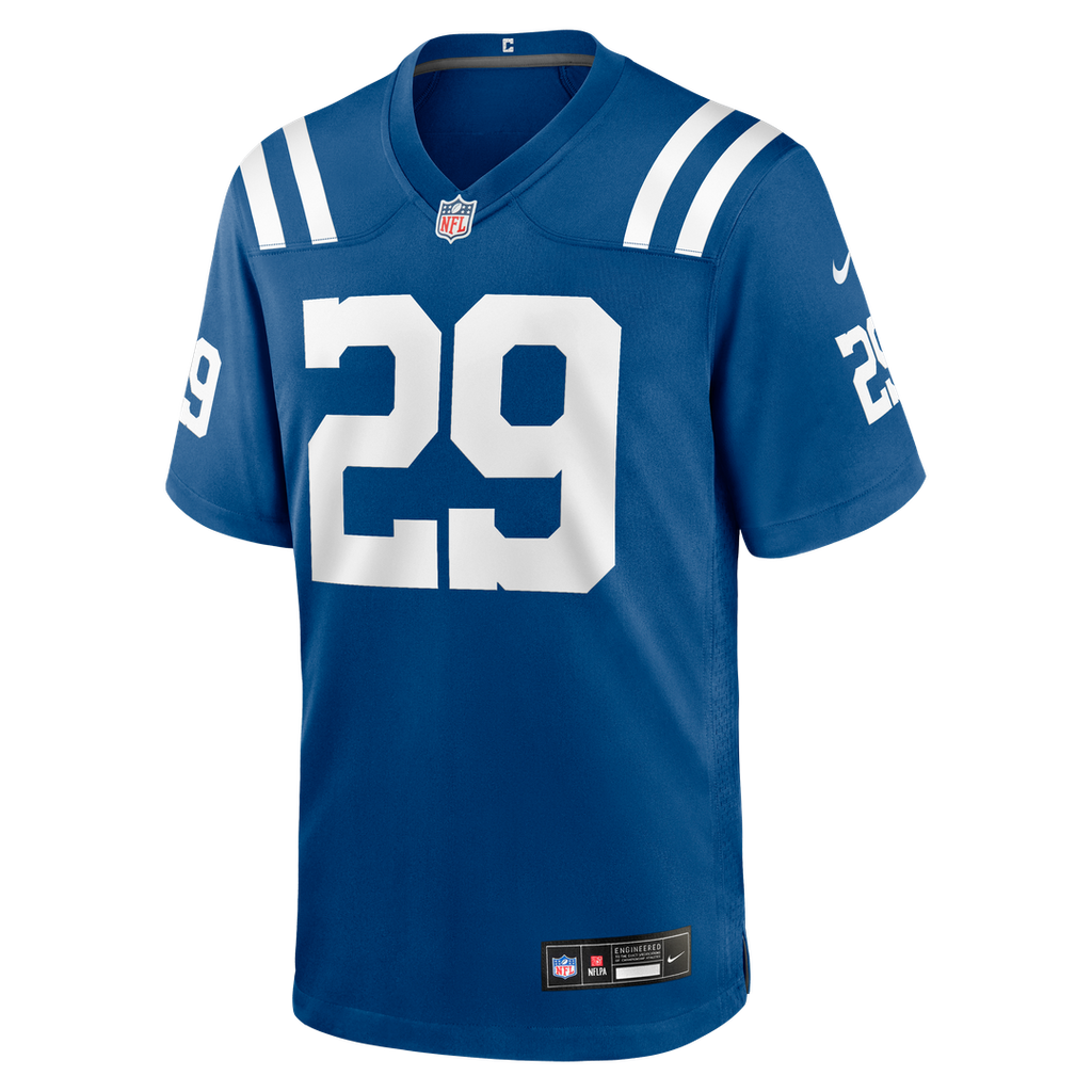 Indianapolis Colts Mekhi Blackmon Nike Royal Team Game Jersey product image 2, provided for visual reference and product