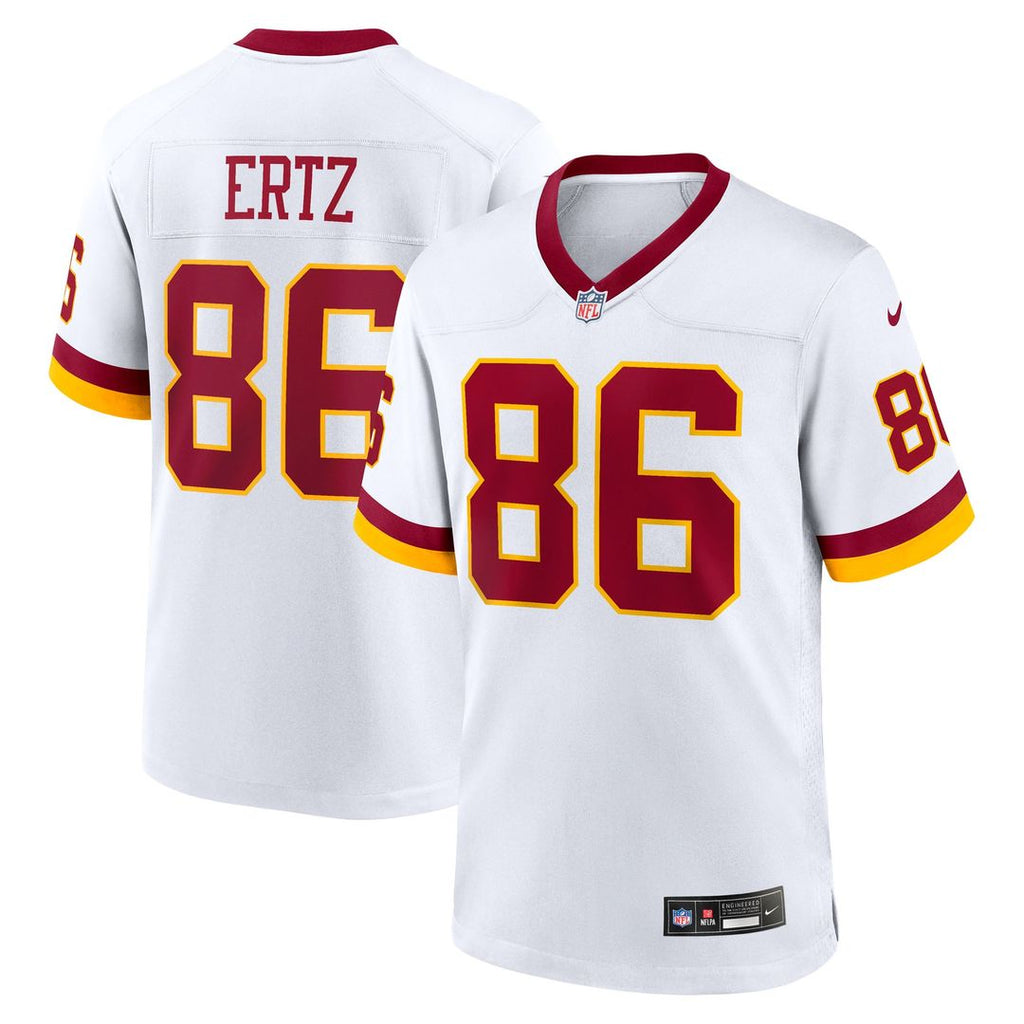 Washington Commanders Zach Ertz Nike White Game Super Bowl Era Jersey product image 1, provided for visual reference and
